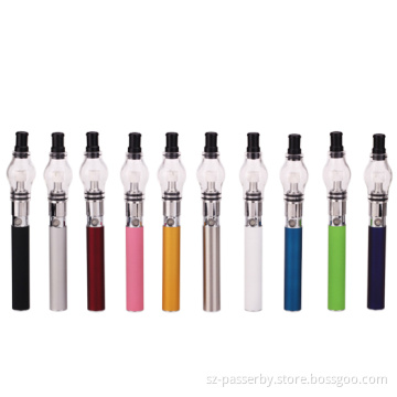 E Cigarette Glass Global Dry Herb Wax Vaporizer with Pyrex Glass Wax-T